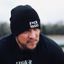 Load image into Gallery viewer, F*ck Taxes Beanie
