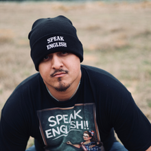 Load image into Gallery viewer, Speak English Beanie
